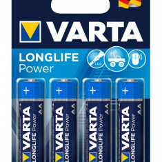 Baterie Varta LongLife Power AA R6 1,5V alcalina set 4 buc.