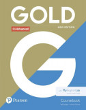 New Gold C1 Advanced New Edition 2019 Coursebook and My English Lab pack - Paperback brosat - Amanda Thomas, Sally Burgess - Pearson