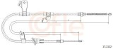 Cablu frana de parcare Mitsubishi Colt VI; Smart Forfour Motor 1.1, 1.1, 1.1, 1.1 LPG, 1.3, 1.3, 1.3 LPG, parte montare stanga, spate, lungime