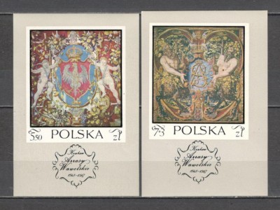 Polonia.1970 Tapiserii-Bl. MP.85 foto