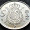 Moneda 5 PESETAS - SPANIA, anul 1984 * cod 593 = UNC