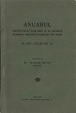 C9681N Anuarul Institutului teologic și al Școalei normale ortodoxe-rom&acirc;ne din Arad pe anul școlar 1922/1923, Teodor Botiș, director, 1924, Arad