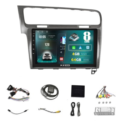Navigatie Volkswagen Golf 7 2012 - 2020 dedicata Android 13, MaxTech&amp;reg;, 10 inch, 4 GB Ram 64 GB Rom, foto