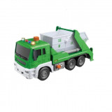 Camion salubrizare cu sunete si lumini City Truck 24 cm, Generic