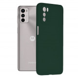 Cumpara ieftin Husa pentru Motorola Moto G42, Techsuit Soft Edge Silicone, Dark Green