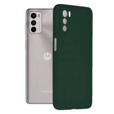 Husa pentru Motorola Moto G42, Techsuit Soft Edge Silicone, Dark Green