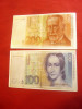2 Jetoane -Bancnote de 100 si 200 marci - cu Premii