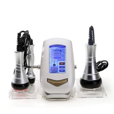 Aparat cosmetic profesional 3 in 1, cavitatie 40KHz, multipolar RF