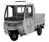 Triciclu Electric Cargo Cabina Inchisa ''Voinicu Trcb1500'' Argintiu