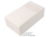 Carcasa Universala Ventilata ABS SUPERTRONIC PP060CW-S Alba 112x200x71 mm