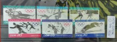 TS21 - Timbre serie DDR - 1971 Mi1725-30 Sport Olimpic foto
