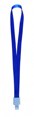 Lanyard Textil, 15mm Latime,sliding Clip, Kejea - Albastru foto