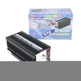 RO: Invertor de tensiune President 400W alimentare 12V, iesire 230V, unda sinus modificata, mufa USB 5V 500mAh, cu clesti alimentare si mufa de briche