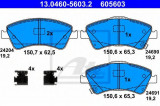 Set placute frana,frana disc TOYOTA AVENSIS combi (ZRT27, ADT27) (2009 - 2016) ATE 13.0460-5603.2