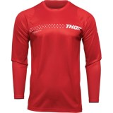 Tricou atv/cross copii Thor Sector Minimal, culoare rosu, marime YL Cod Produs: MX_NEW 29122019PE