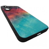 Husa spate silicon TPU si plastic multicolor, Fiery Ocean, pentru Samsung Galaxy A36 5G