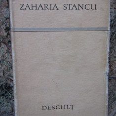 DESCULT - ZAHARIA STANCU CARTONATA