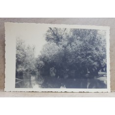 BALTILE BRAILEI , PE COROTISCA , PEISAJ , FOTOGRAFIE TIP CARTE POSTALA , MONOCROMA, NECIRCULATA , DATATA 1 MAI 1934