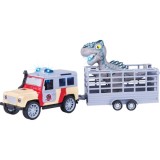Transportator cu remorca si dinozaur, Crazoo, 1:20