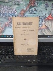 Banca Mehedințiului, Societate cooperativă de credit și economii &icirc;n Turnu Severin, ediția IV, Statut și contract de societate, Turnu Severin 1909, 179