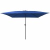 VidaXL Parasol de Grădină Albastru și Negru 295 x 295 x 245 cm 42003659