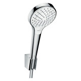 Set para de dus, Hansgrohe, Croma Select S, cu suport de para si furtun, crom