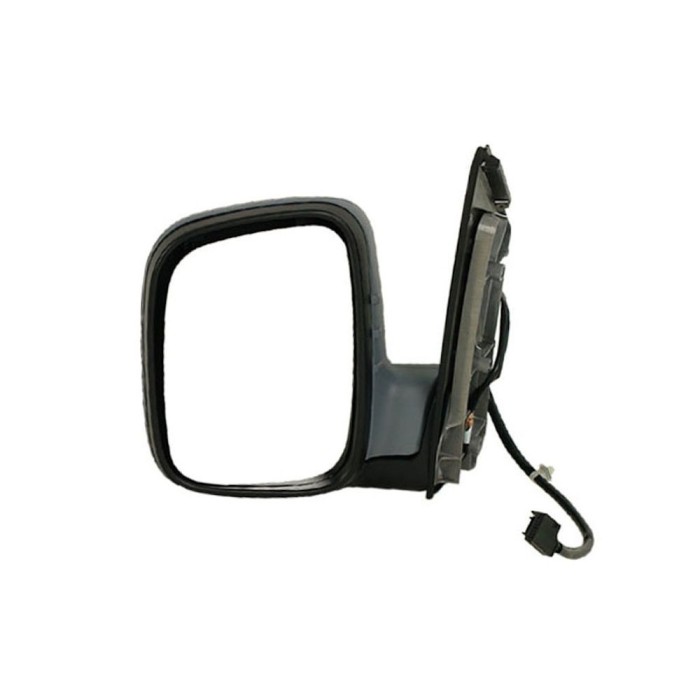 Oglinda exterioara VW Caddy 3/Life (2K) 03.2004-06.2015, Caddy (2K) 06.2015- (Model Furgon/BUS), Partea Stanga Crom Asferica Electrica Cu Incalzire,