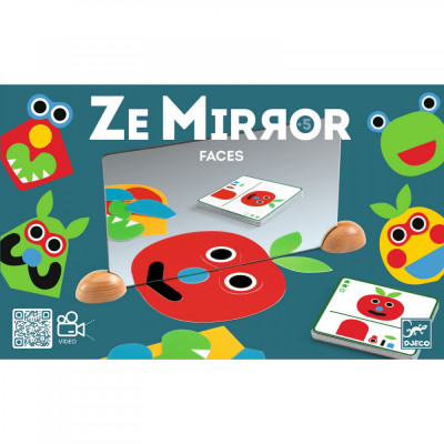 Set creativ cu oglinzi Djeco, Ze mirror Faces foto