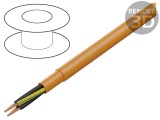 Cablu PUR-ORANGE-JZ 4G2,5mm&sup2; Neecranat 300V/500V