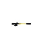 Sonda de test tip clema varf tip arc din otel inoxidabil negru