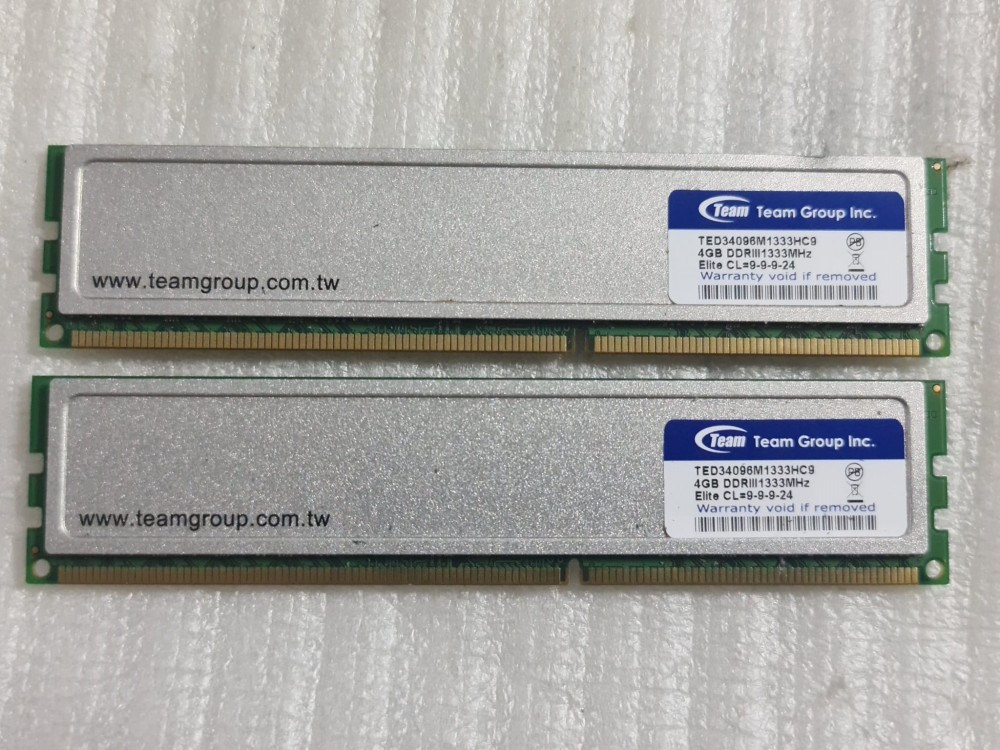 Memorie RAM desktop Team Group 4GB PC3-10600 DDR3-1333MHz