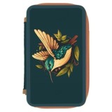 Penar neechipat fete Herlitz motiv Colibri, 2 compartimente