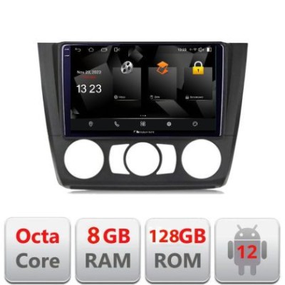 Navigatie BMW Seria 1 E87 2007-2011 clima manuala 5960Pro-bmw117-manual Android Octa Core Qualcomm 2K Qled 8+128 DTS DSP 360 4G Optical CarStore Techn foto