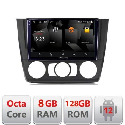 Navigatie BMW Seria 1 E87 2007-2011 clima manuala 5960Pro-bmw117-manual Android Octa Core Qualcomm 2K Qled 8+128 DTS DSP 360 4G Optical CarStore Techn