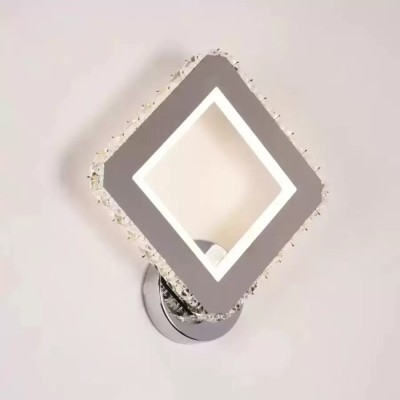 Aplica LED Cristal Santana 34W Argintiu ModernLight Concept foto