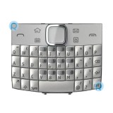 Tastatura Nokia E6-00 QWERTY argintie