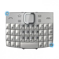 Tastatura Nokia E6-00 QWERTY argintie