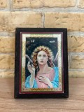 Icoană Arhanghelul Mihail pe lemn, din Ierusalim - Stare Buna