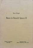 Bases In Banach Spaces Ii - Ivan Singer ,557238