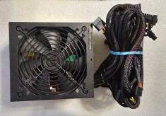 Sursa PC Corsair 850W CMPSU-850TX. 4x PCI-E 8 pin, Certificare 80+, 120mm foto