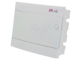 Carcasă pentru aparatură modulară IP40 albă montaj perete ABS