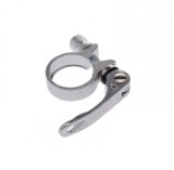 Colier tija sa, prindere rapida, 28.6mm, culoare argintiu, din aluminiu Cod:AWR0274S