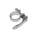 Colier tija sa, prindere rapida, 31.8mm, culoare argintiu, din aluminiu Cod:AWR0275S
