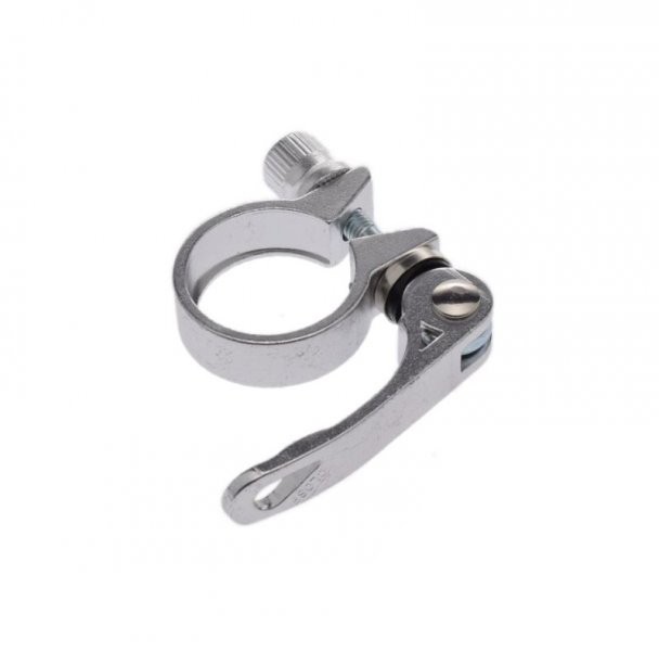 Colier tija sa, prindere rapida, 31.8mm, culoare argintiu, din aluminiu Cod:AWR0275S