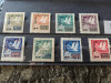 Lot timbre China cu supratipar, 8 val, nestampilat,MNH, wild goose