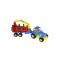 Tractor cu remorca si lemne - Hardy, 48x13x13.9 cm, Polesie