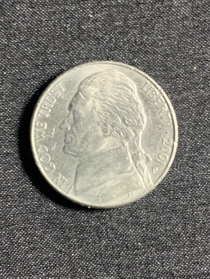 Moneda five cents 2001 USA foto