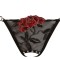 Chiloti Rose String Cottelli Collection - Negru