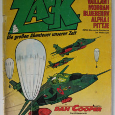 ZACK , DIE GROSEN ABENTEUER UNSER ZEIT , REVISTA DE BENZI DESENATE PENTRU COPII , IN LIMBA GERMANA no. 15 , 13 JULI , 1978