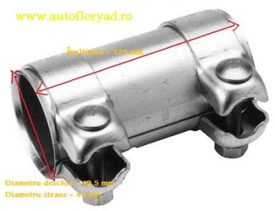 RACORD CONECTOR ESAPAMENT 49.5 foto